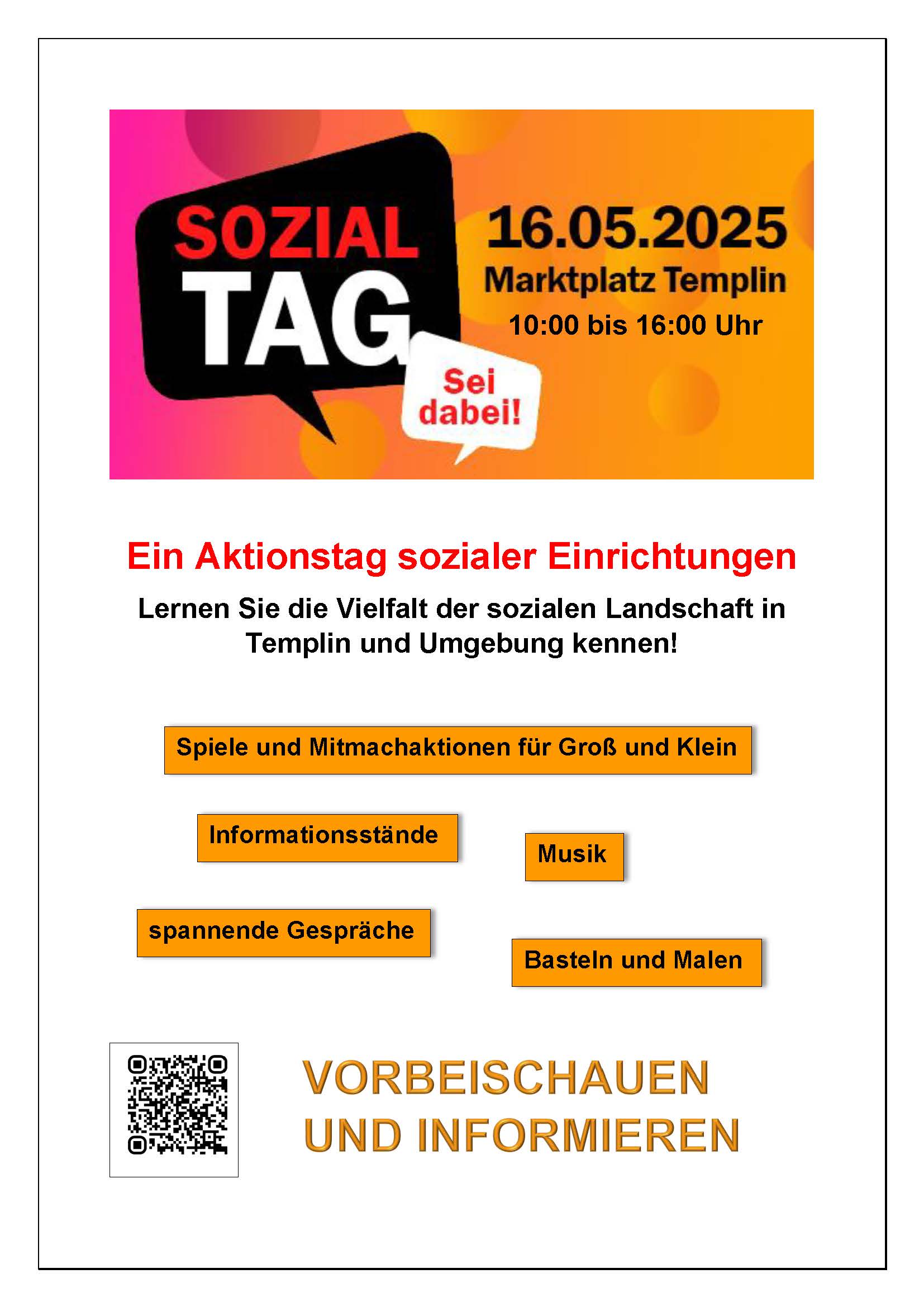 Plakat Sozialtag 2025